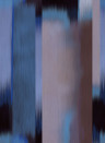 Eijffinger Papier peint panoramique Ikat Art - Kobalt Blue