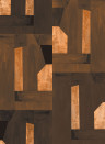 Eijffinger Mural Painted Patina - Burnt Brown