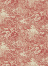 Sandberg Papier peint panoramique Forest Toile - Red