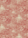 Sandberg Mural Forest Toile - Red