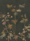 Sandberg Mural Bamboo Grove - Dark Green