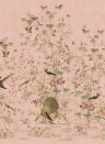 Sandberg Wandbild Chinoiserie Garden - Pink
