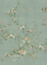 Sandberg Papier peint panoramique Bloom - Teal
