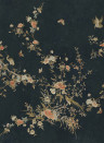 Sandberg Papier peint panoramique Bloom - Midnight & Blue