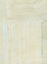 CMO Paris Wallpaper Gesso Peigné - Craie