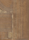CMO Paris Wallpaper Gesso Peigné - Ambre