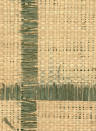 CMO Paris Wallpaper Raphia Cadre - Épicéa