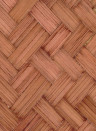 CMO Paris Wallpaper Bambou Grand Chevron - Tabac