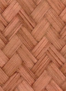 CMO Paris Tapete Bambou Petit Chevron - Tabac