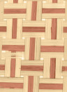 CMO Paris Wallpaper Bambou Bi-Couleur - Naturel Tabac