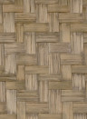 CMO Paris Papier peint Bambou Twill - Fumé