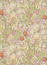 Morris & Co Wallpaper Golden Lily - Olive/ Russet