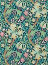 Morris & Co Wallpaper Golden Lily - Galactic Ink