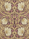 Morris & Co Wallpaper Pimpernel - Fig/ Sisal