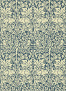 Morris & Co Wallpaper Brer Rabbit - Indigo/ Vellum