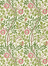 Morris & Co Wallpaper Sweet Briar - Boughs/ Rose