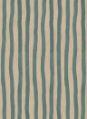 House of Hackney Papier peint Artists Stripe - Euphorbia/ Alabaster