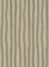 House of Hackney Papier peint Artists Stripe - Sap/ Alabaster