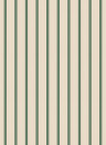 studio ditte Wallpaper Ribbon / Lintjes - Green on Cream / Groen op Crème