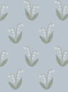 Sandberg Papier peint Lilly - Light Blue