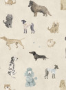 Sandberg Papier peint Taiga and Friends - Beige