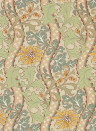 Morris & Co Carta da parati Cornflower - Lemon/ Sage