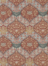 Morris & Co Wallpaper Norbury - Slate/ Madder
