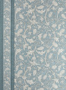 Morris & Co Tapete Etched Scrolling Tulip - Faded Indigo