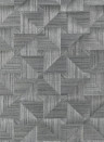 Thibaut Tapete Bali Weave - Black