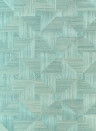 Thibaut Tapete Bali Weave - Seaglass