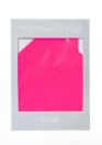Wallsticker Mini House von ferm LIVING - neon pink
