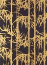 Farrow & Ball Papier peint Bamboo - Black/ Gold