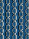Wallpaper Franges - Cobalt