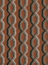 Wallpaper Franges - Chestnut