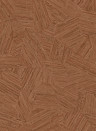 Arte International Wallpaper Mauna - Mahogany Red