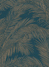 Arte International Wallpaper Maui - Prussian Blue