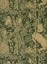 Sanderson Papier peint Aurelias Grail - Gobelin Green/ Bronze