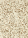 Sanderson Wallpaper Fringed Tulip Toile - Jute