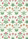 Morris & Co Wallpaper Daisy - Strawberry Fields