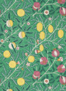 Morris & Co Papier peint Fruit - Tangled Green