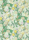 Morris & Co Papier peint Golden Lily - Secret Garden
