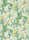 Morris & Co Carta da parati Golden Lily - Secret Garden