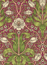 Morris & Co Wallpaper Spring Thicket - Maraschino Cherry