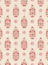 Coordonne Carta da parati Paisley - Red