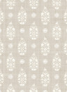Coordonne Carta da parati Paisley - Taupe