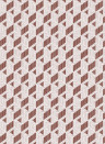 Coordonne Wallpaper Inca - Wine