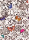 Osborne & Little Wallpaper Butterfly Garden Multi/ Stone