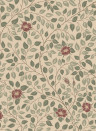 Sandberg Wallpaper Solliden - Burgundy