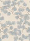 Sandberg Mural Pine Mural - Misty Blue