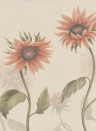 Sandberg Mural Sunflowers - Peach